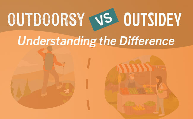 outsidey vs outdoorsy understanding the difference