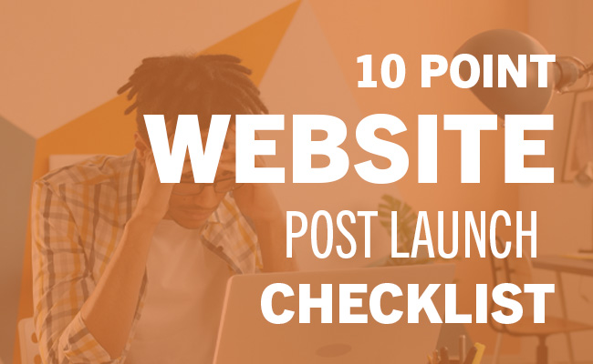 website checklist