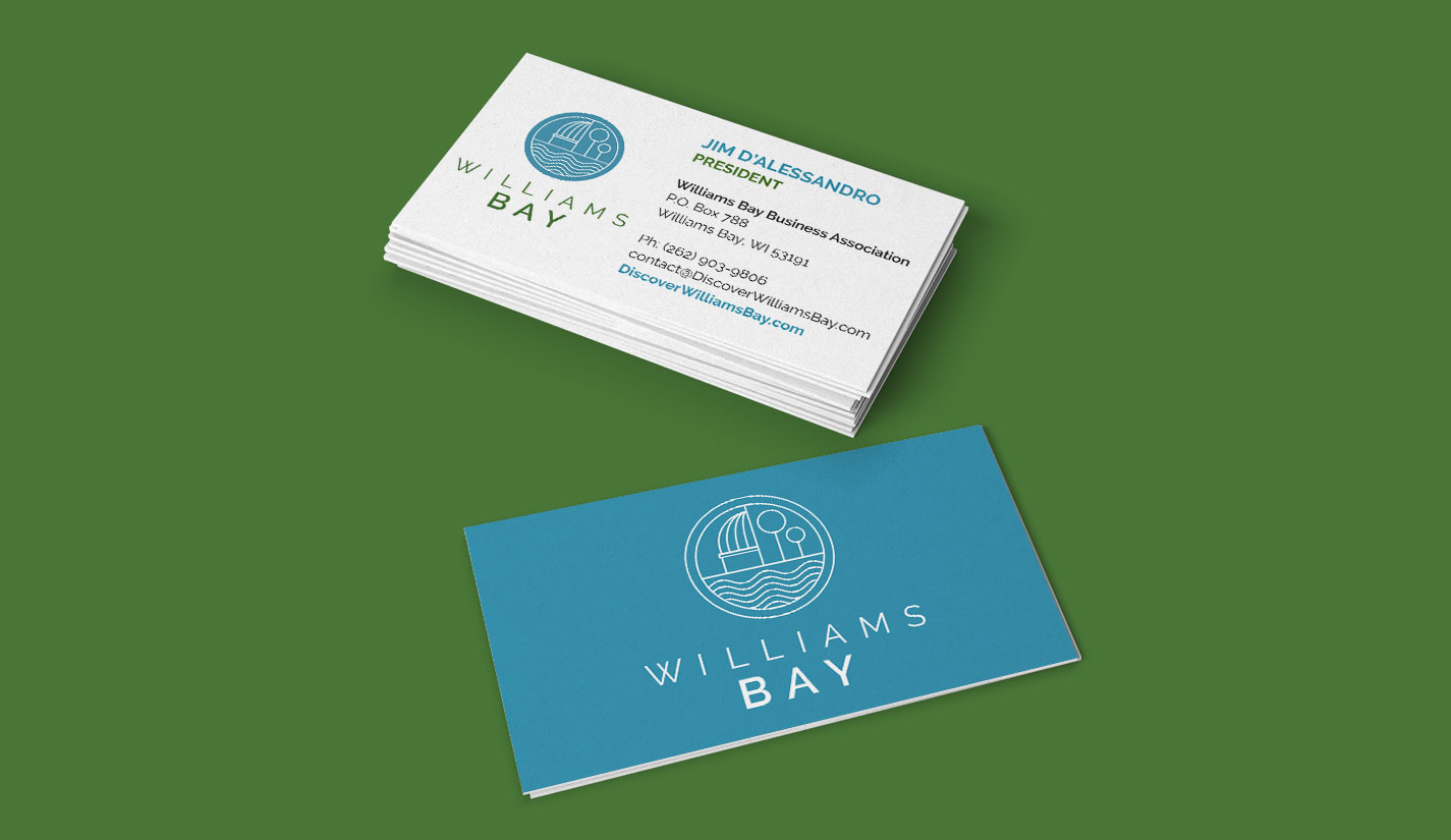 Williams Bay business card